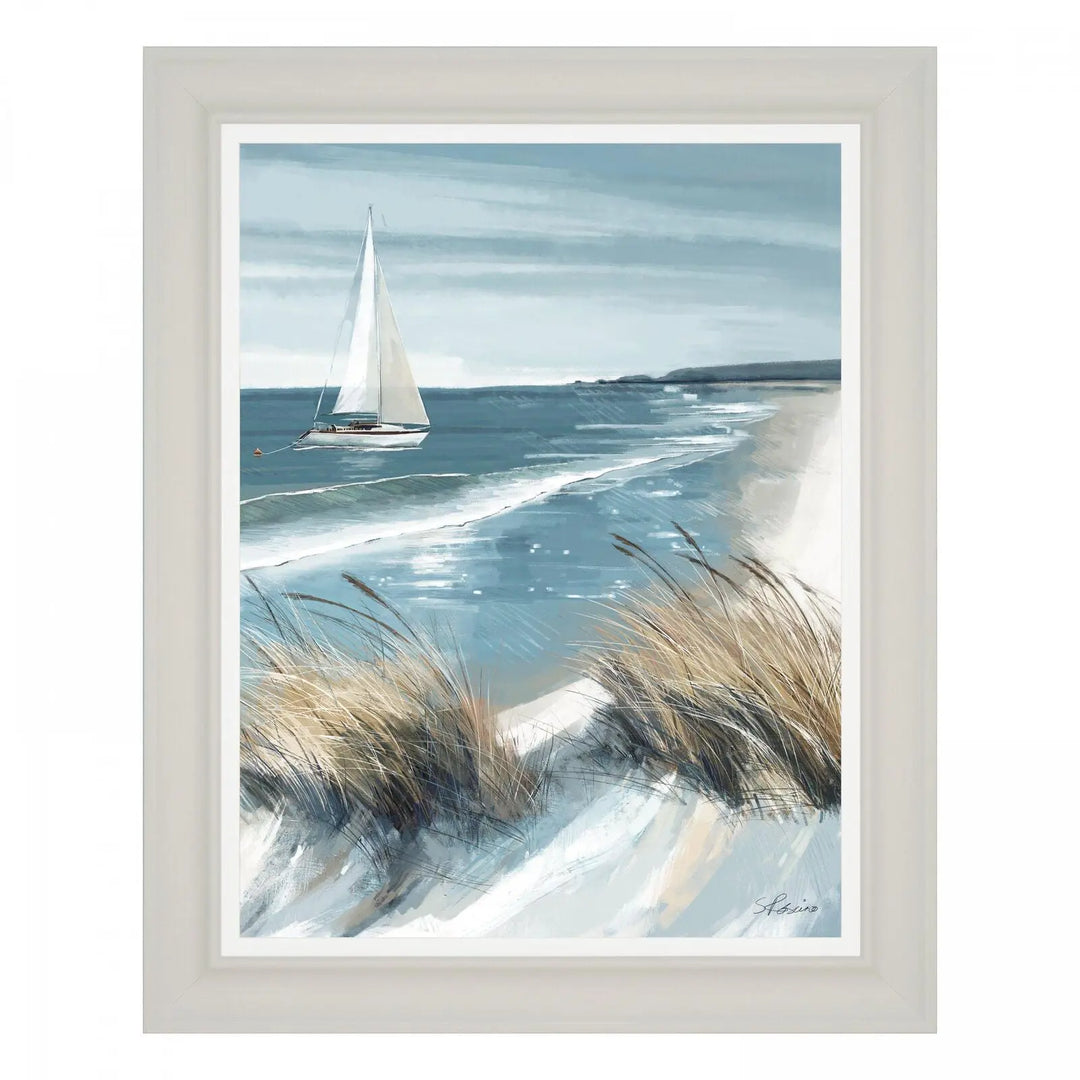 White Sails Framed Canvas Gallery Direct