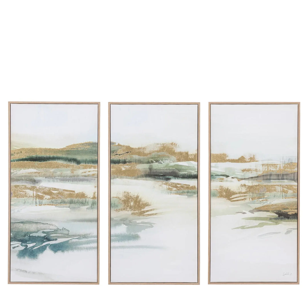 Triptych Framed Canvas Set of 3 Gallery Direct