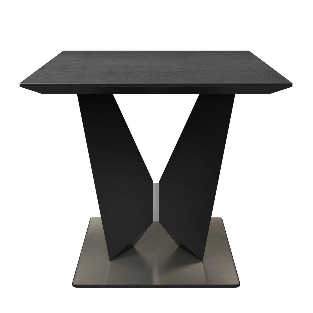 Westmere Grey Ceramic Side Table Torelli