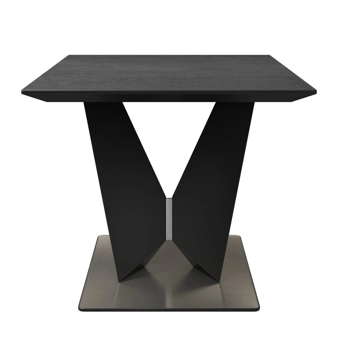 Westmere Grey Ceramic Side Table Torelli