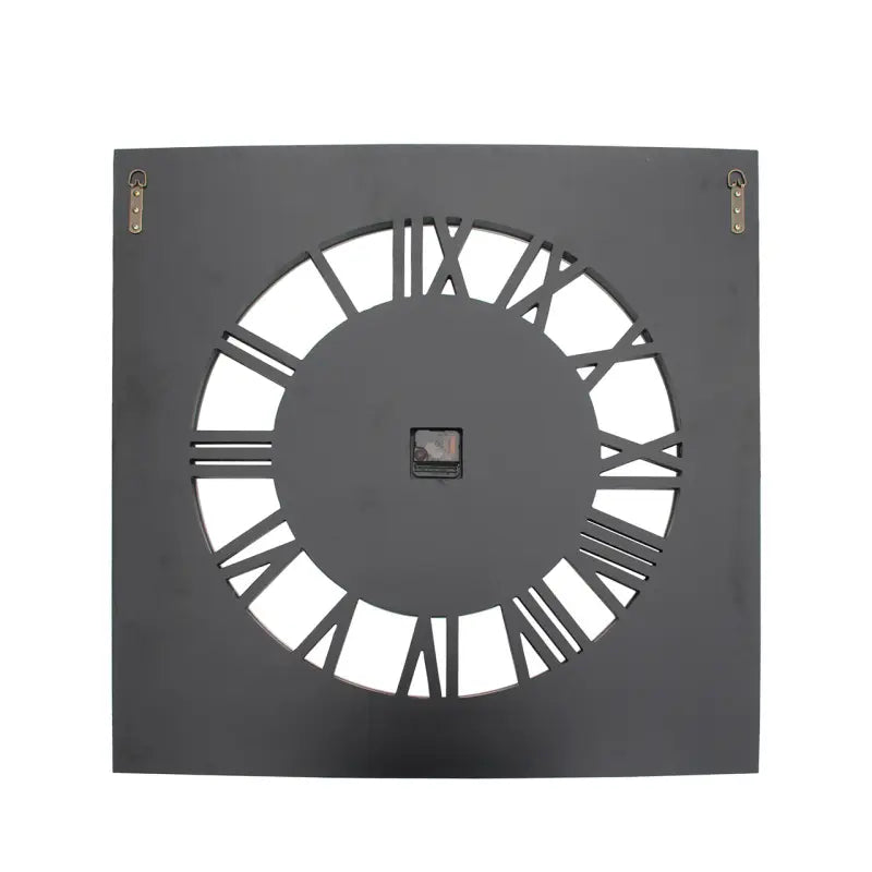 White Mirror Wall Clock Lina Home