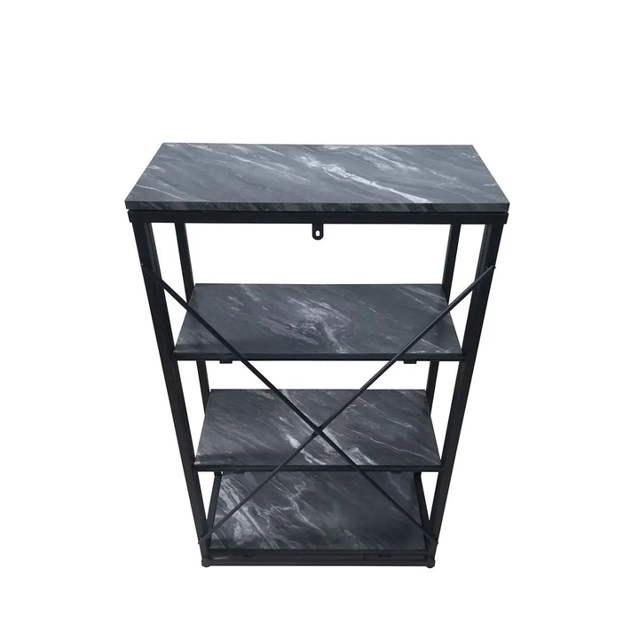 Alora 4 - Tier Black Display Unit - 105cm Tall - LUX - HOM