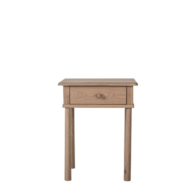 Ashcombe 1 Drawer Bedside in Oak #NJ Home Interiors#