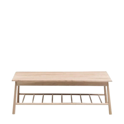 Ashcombe Rectangle Coffee Table in Oak #NJ Home Interiors#