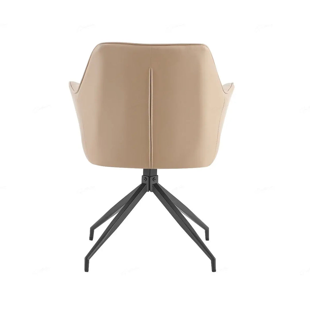 Kavara Chair in Mink PU – Modern Dining Chair with Ergonomic Design Giatalia