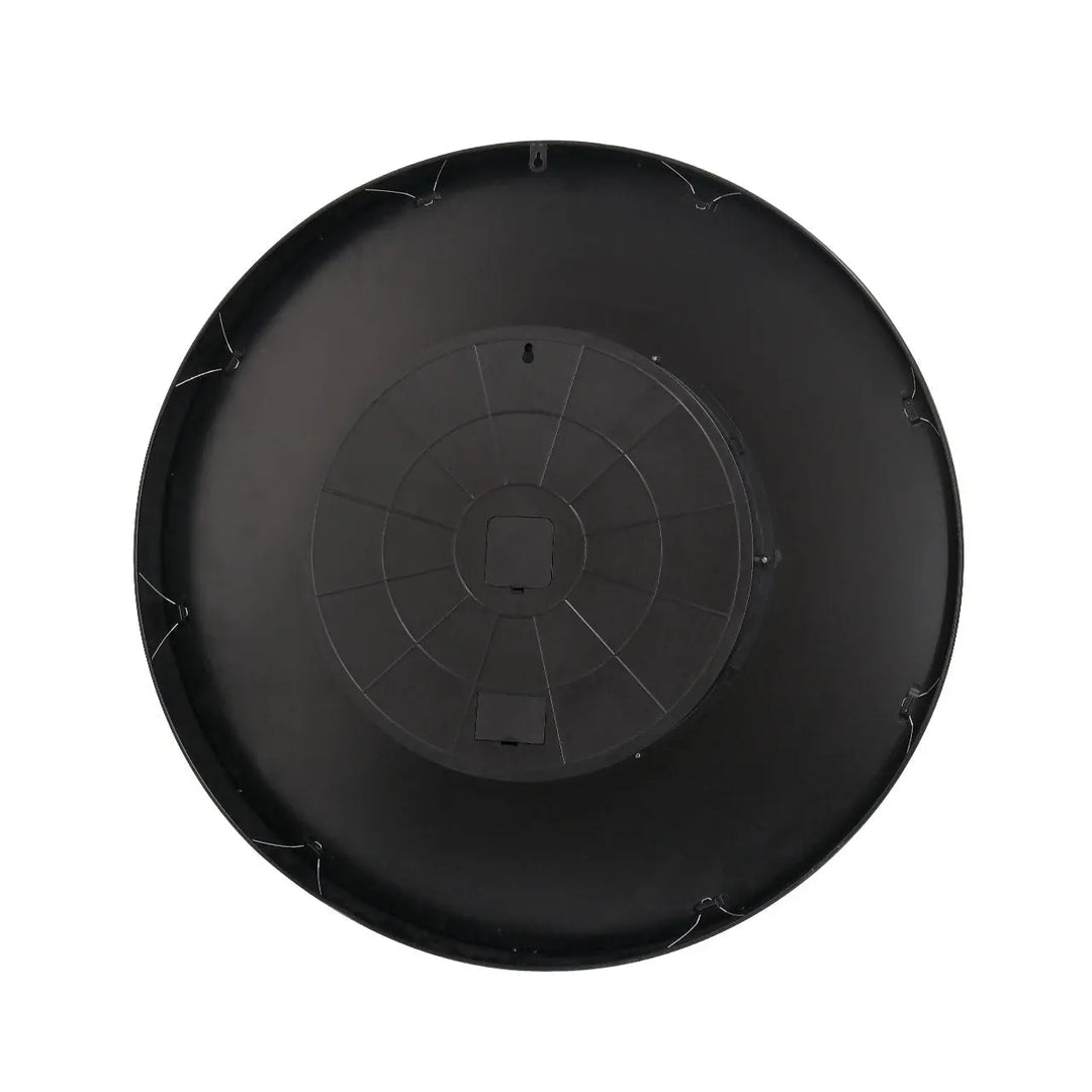 Black and Gold Gear 80cm Mirror Wall Clock #NJ Home Interiors#