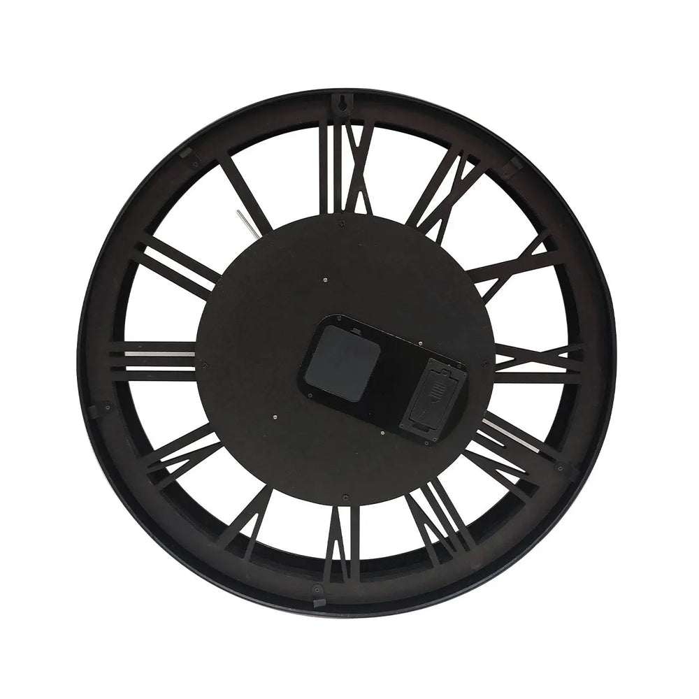 Black Gears 58cm Wall Clock #NJ Home Interiors#