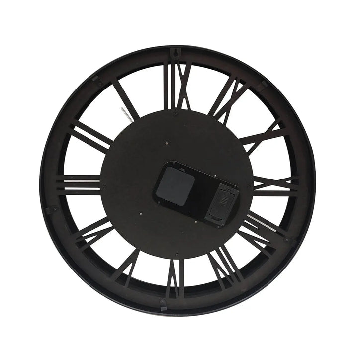 Black Gears 58cm Wall Clock #NJ Home Interiors#