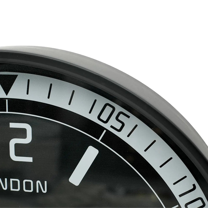 Black Gears 60cm Wall Clock #NJ Home Interiors#