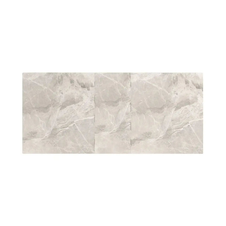 Brendan 160 - 200cm Light Grey Gloss Ceramic Auto - Rise Extending Dining Table #NJ Home Interiors#