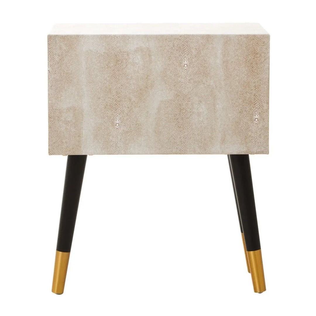 Cadiz 2 Drawer Bedside Table - NJ Home Interiors