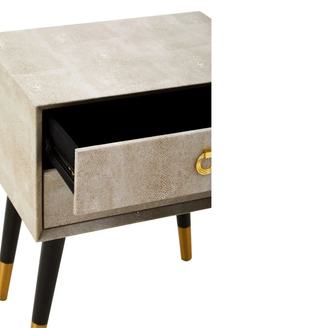 Cadiz 2 Drawer Bedside Table - NJ Home Interiors