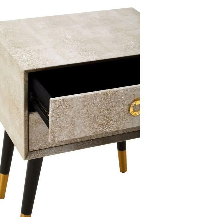 Cadiz 2 Drawer Bedside Table - NJ Home Interiors