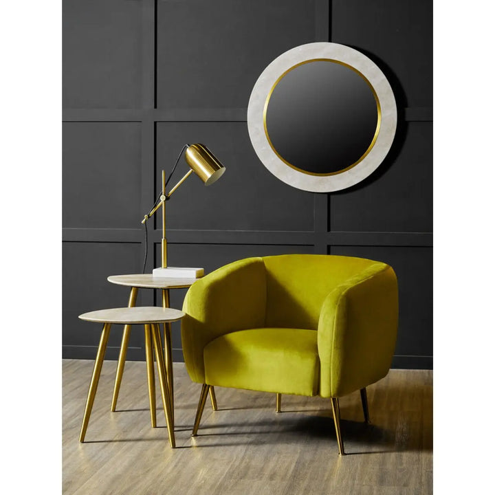 Cadiz Set Of Two Shagreen Tables - NJ Home Interiors