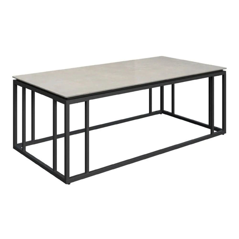 Caprina Grey Ceramic Coffee Table - LUX - HOM