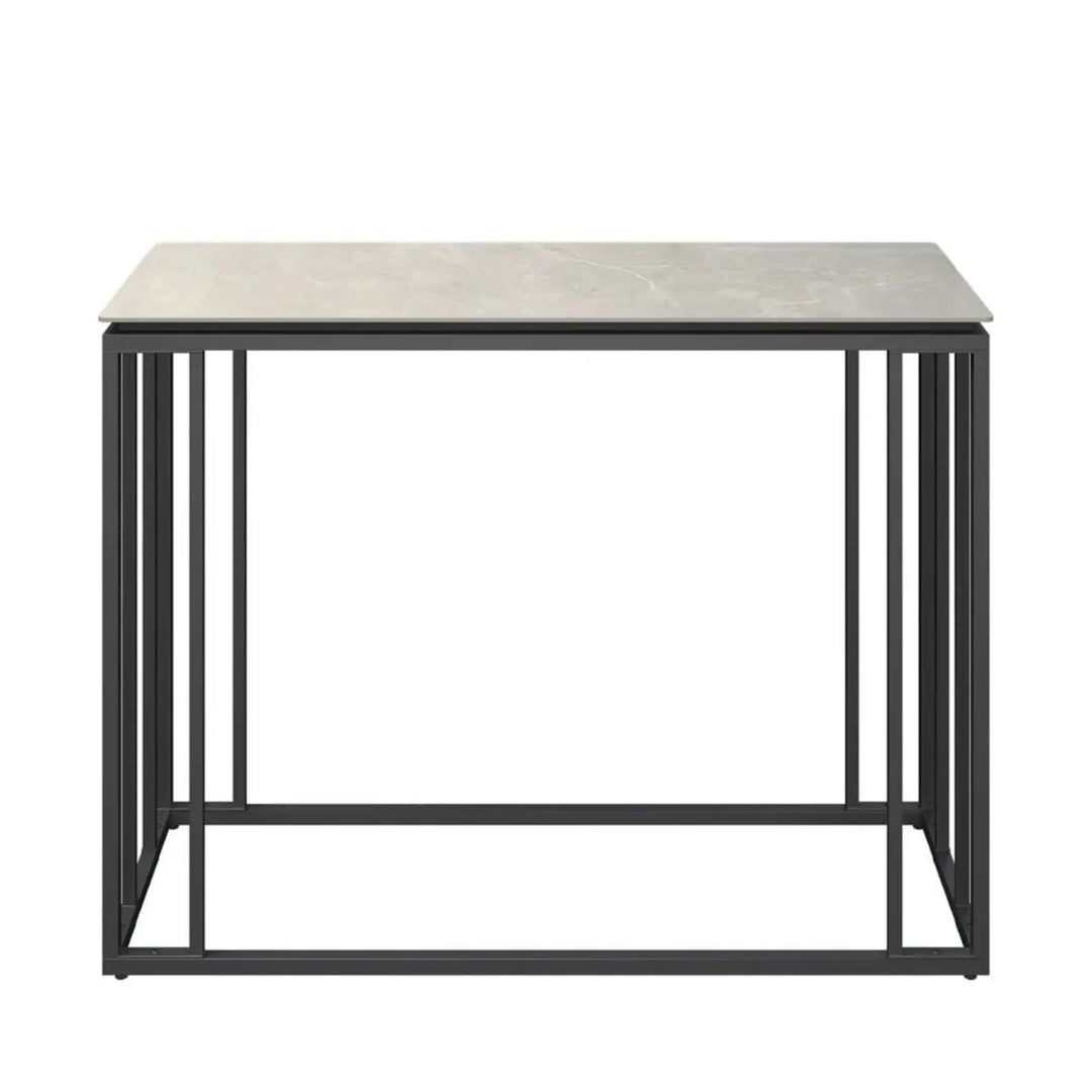 Caprina Grey Ceramic Console Table - LUX - HOM