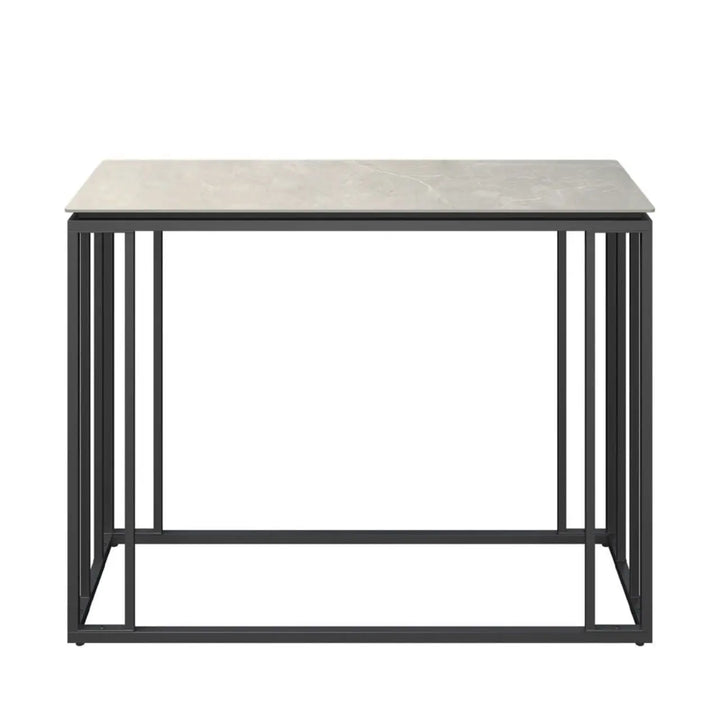 Caprina Grey Ceramic Console Table - LUX - HOM