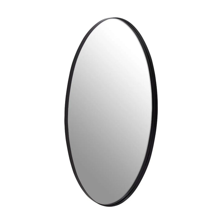 Cara Wall Mirror with Black Finish Frame - NJ Home Interiors