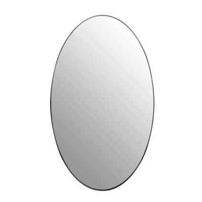 Cara Wall Mirror with Black Finish Frame - NJ Home Interiors