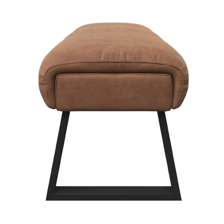 Ceretto Backless Bench in Tan - LUX - HOM