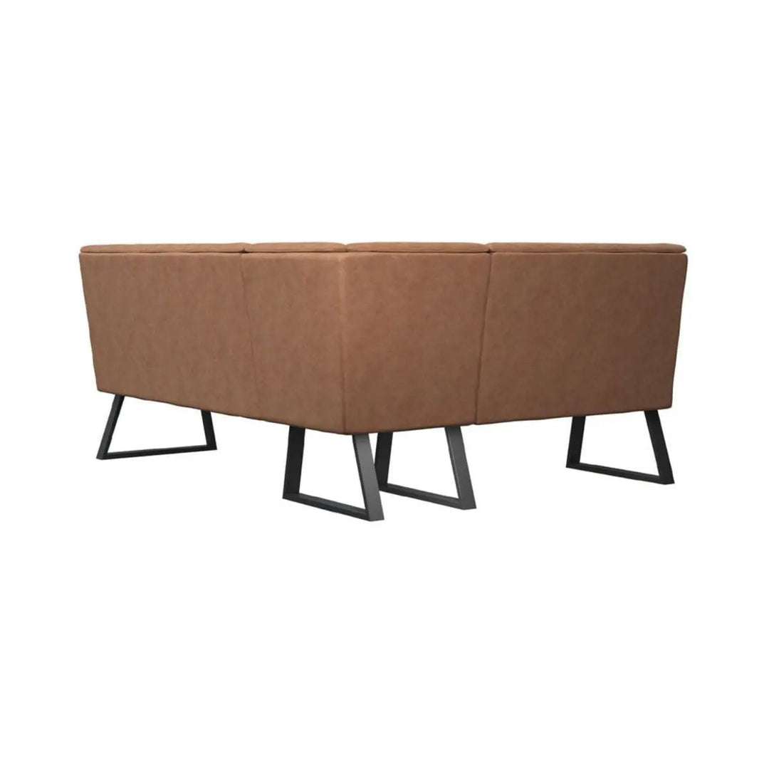Ceretto Corner Bench in Tan - LUX - HOM