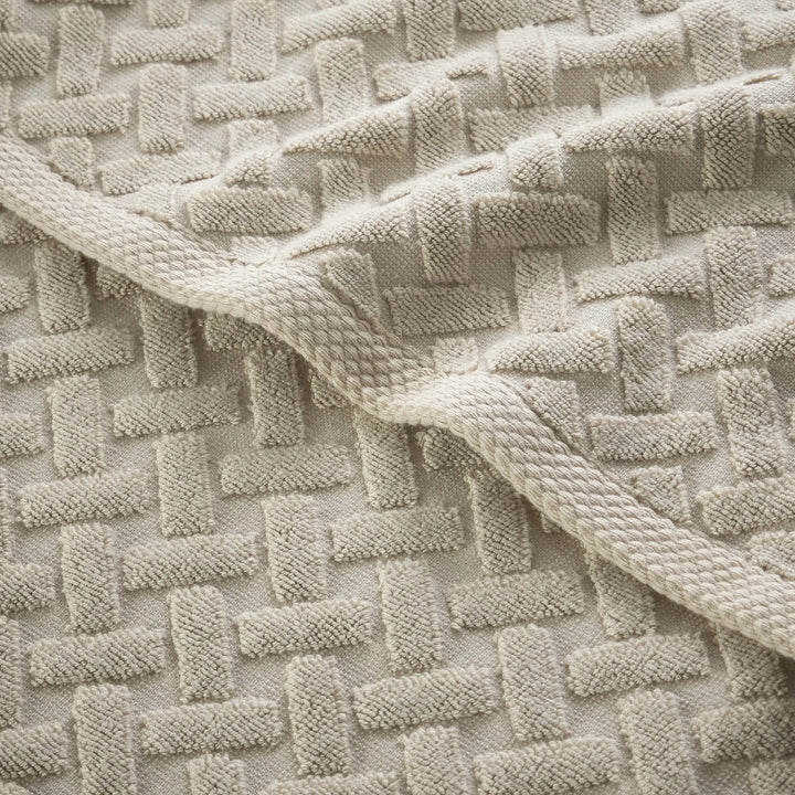 Christy Trellis Bath Sheet Oak - LUX - HOM