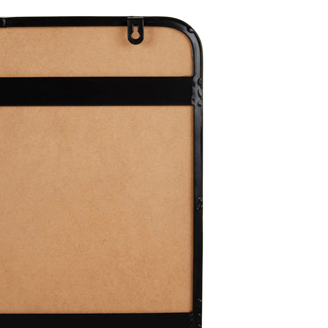 Ciana Matte Black Squared Wall Mirror #NJ Home Interiors#