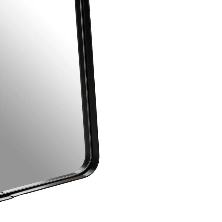 Ciana Matte Black Squared Wall Mirror #NJ Home Interiors#