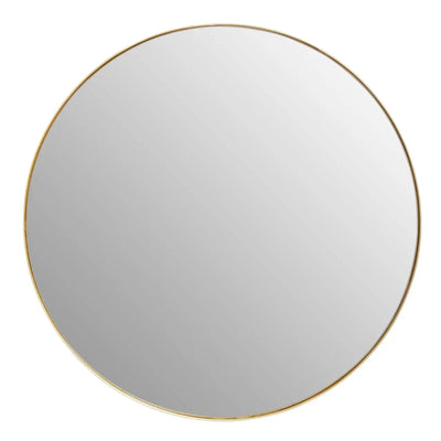 Ciana Medium Gold Finish Wall Mirror #NJ Home Interiors#