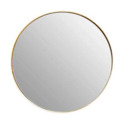 Ciana Small Gold Finish Wall Mirror #NJ Home Interiors#