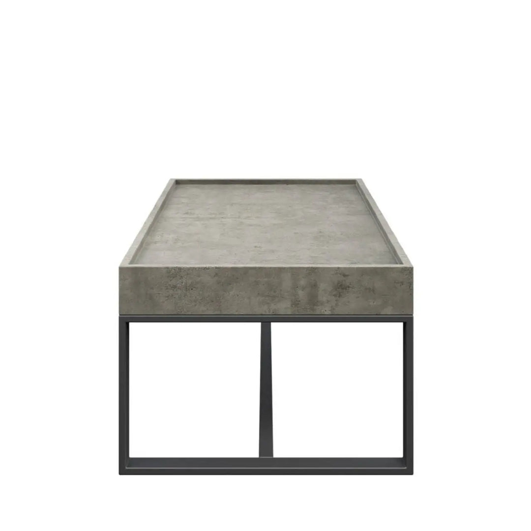 Colton Concrete Effect Coffee Table - LUX - HOM
