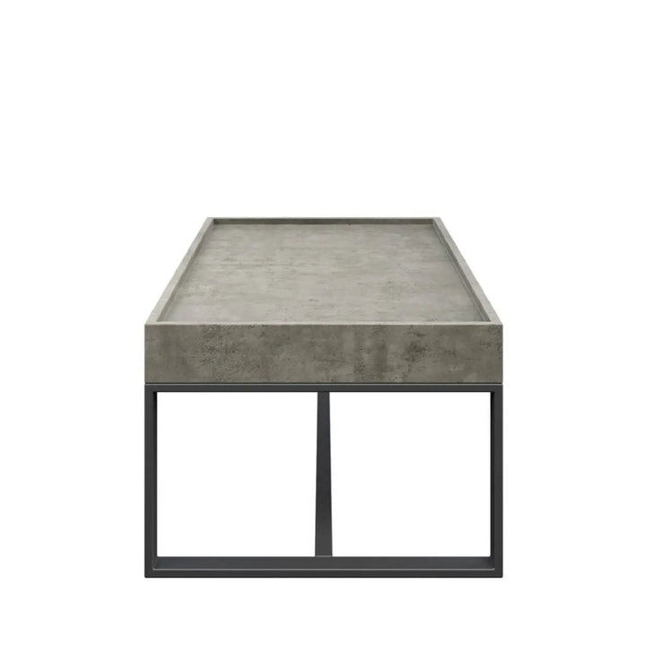 Colton Concrete Effect Coffee Table - LUX - HOM