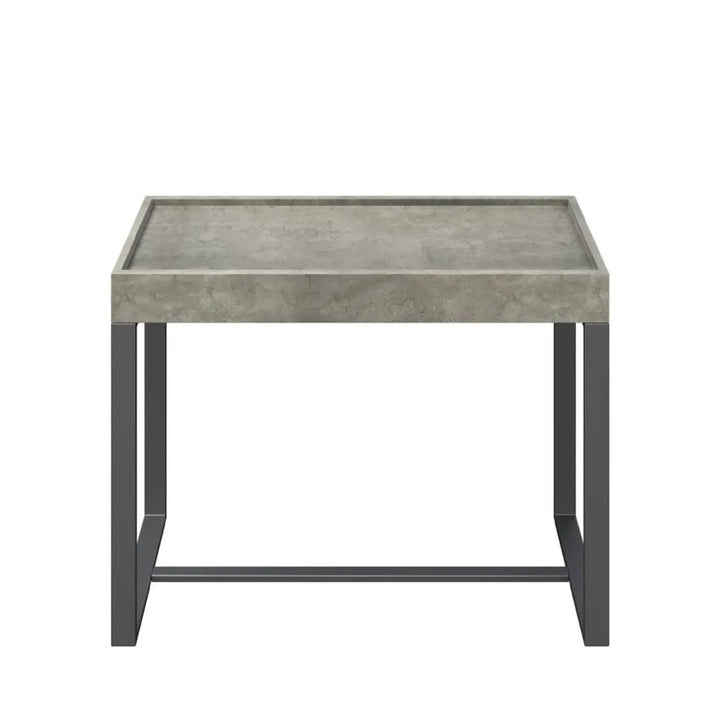 Colton Concrete Effect Side Table - LUX - HOM