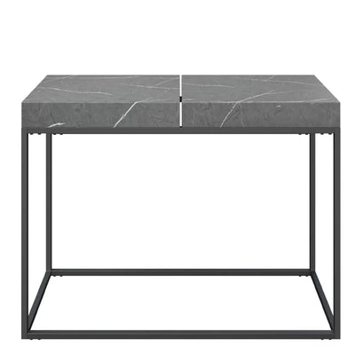 Delara Grey Marble Effect Console Table - LUX - HOM