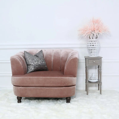 Delta 1 Drawer Telephone Table in Taupe #NJ Home Interiors#