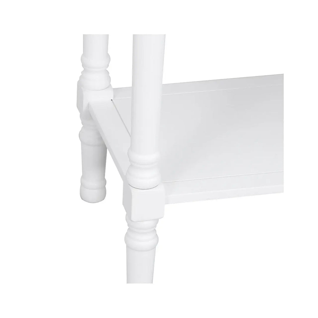 Delta Large 3 Drawer Console Table in White #NJ Home Interiors#