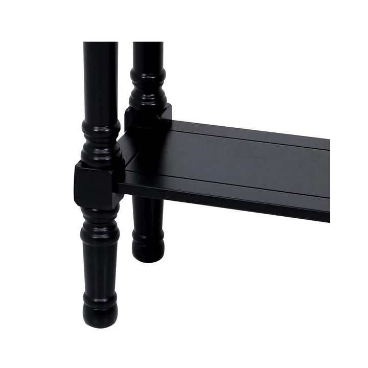 Delta Medium 3 Drawer Console Table in Black #NJ Home Interiors#