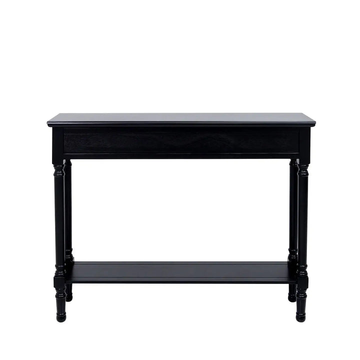 Delta Medium 3 Drawer Console Table in Black #NJ Home Interiors#