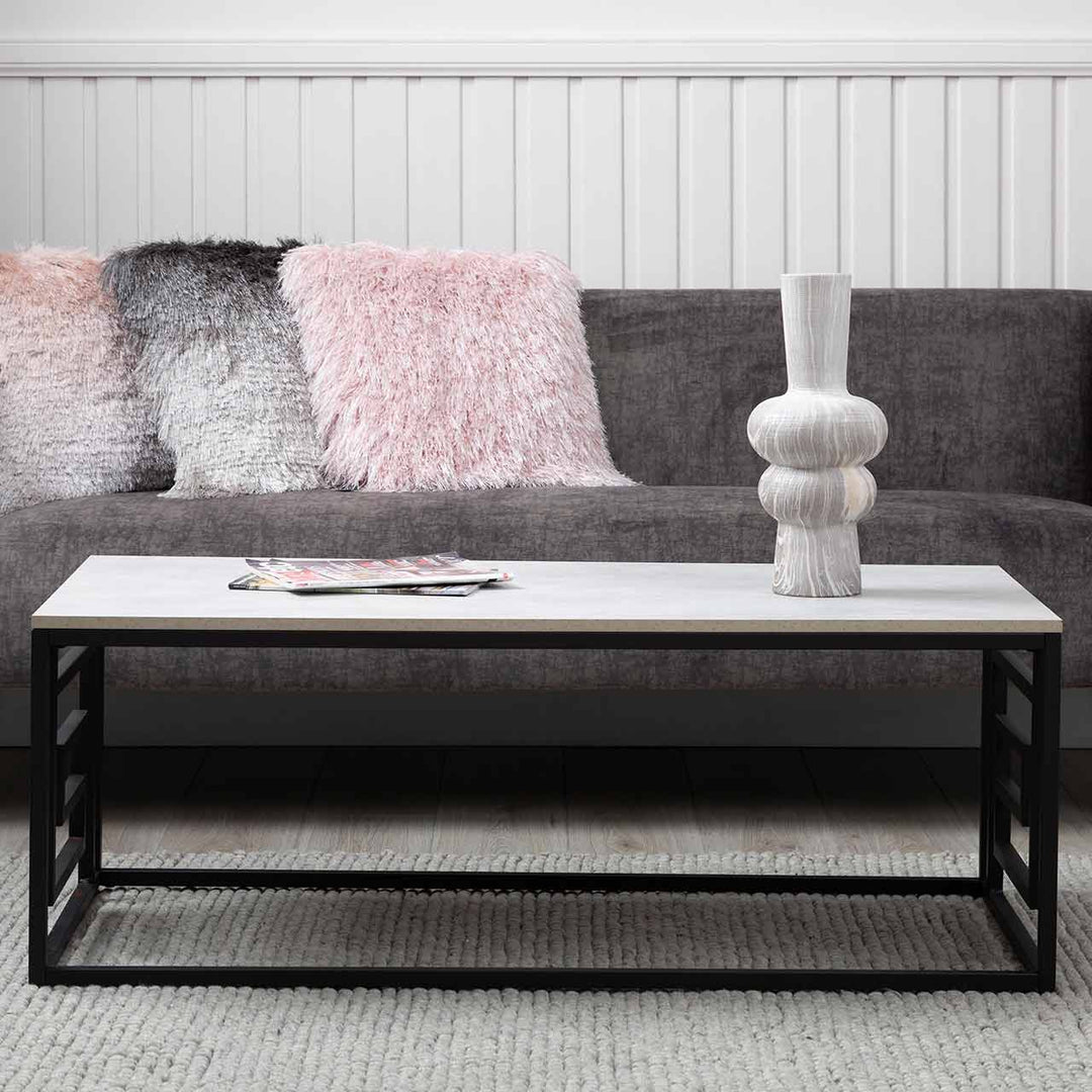 Devon Black and Grey Coffee Table #NJ Home Interiors#