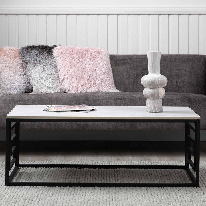 Devon Black and Grey Coffee Table #NJ Home Interiors#
