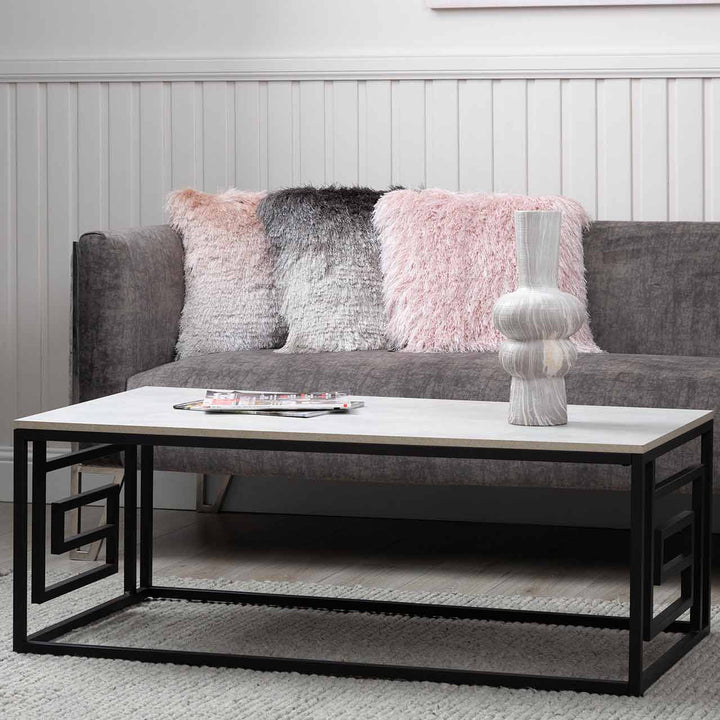 Devon Black and Grey Coffee Table #NJ Home Interiors#