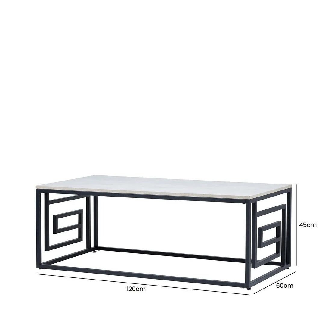 Devon Black and Grey Coffee Table #NJ Home Interiors#