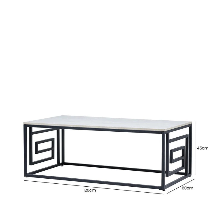 Devon Black and Grey Coffee Table #NJ Home Interiors#