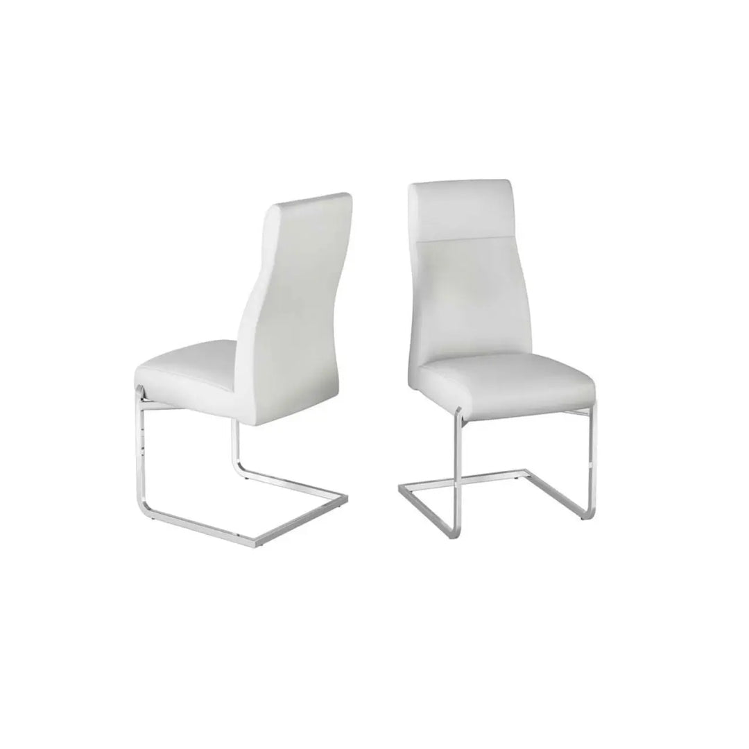 Diego Dining Chair in White - LUX - HOM