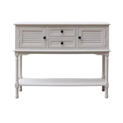 Elise 2 Door 2 Drawer Sideboard in Pearl White #NJ Home Interiors#