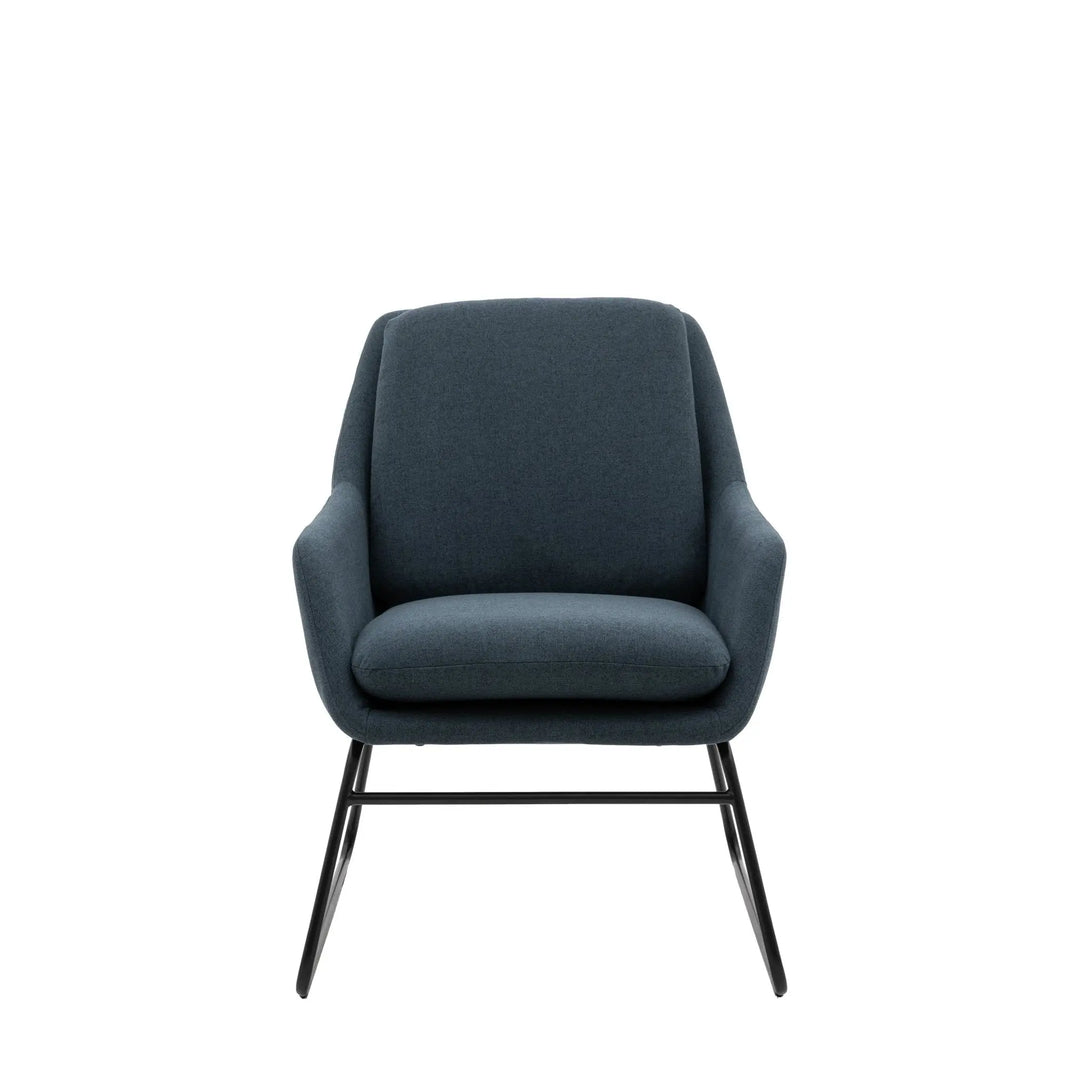 Fenton Chair in Midnight Blue #NJ Home Interiors#