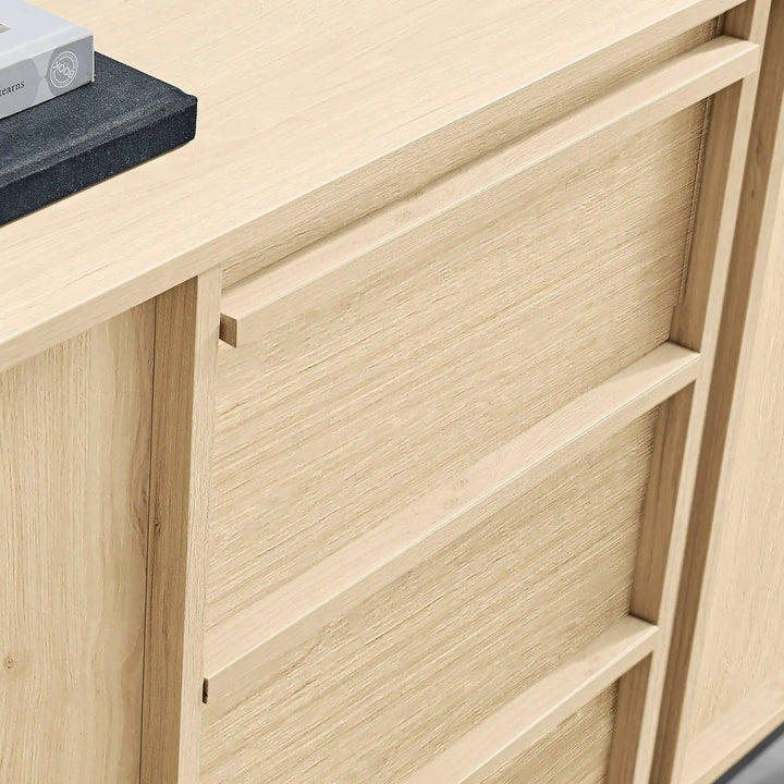 Svit Large Oak Effect Sideboard with 3 Doors & 3 Drawers UCPMJ
