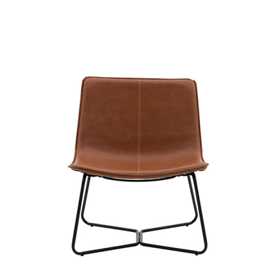 Harrington Lounge Chair in Brown #NJ Home Interiors#