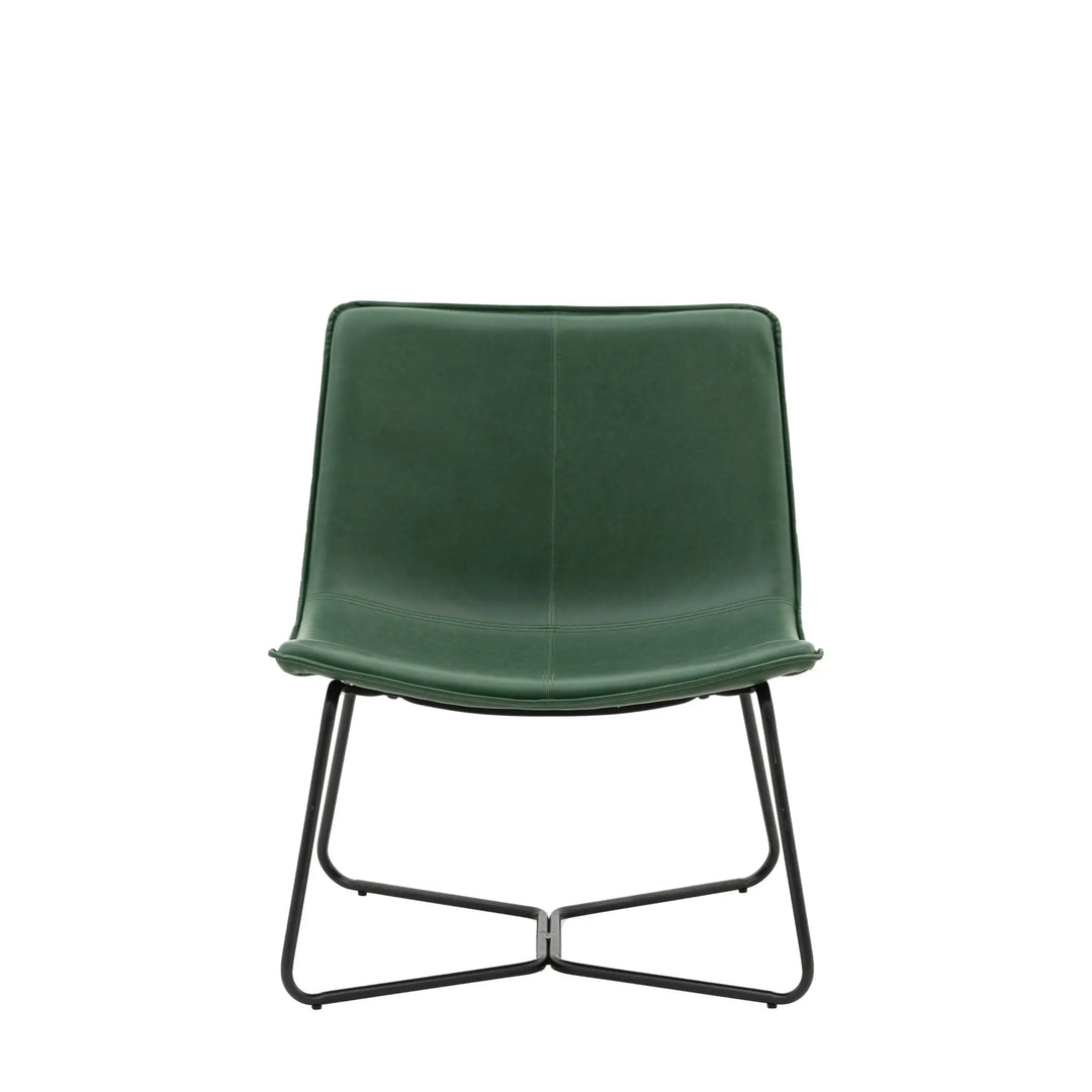 Harrington Lounge Chair in Green #NJ Home Interiors#