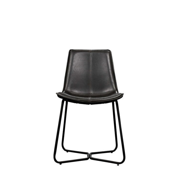 Harrington Set of 2 Dining Chair in Charcoal #NJ Home Interiors#